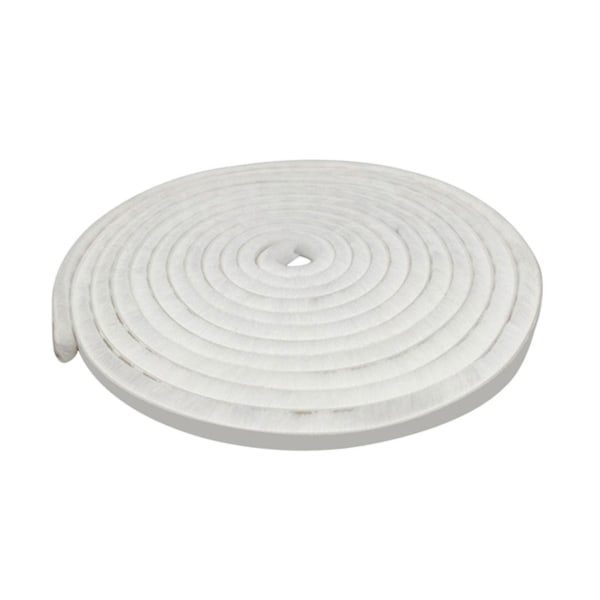 Vindussøm Tetningslist Skyvedør Bunnsøm Tetningslist 5m/16.4ft White 9mm*9mm*5M