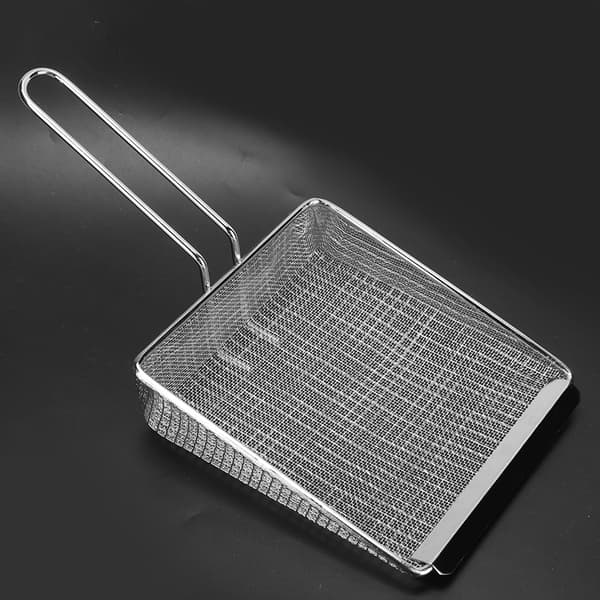 Flerfunksjonell stekespade/sil i rustfritt stål