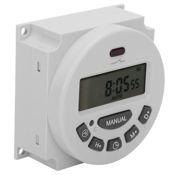 CN101A L701 12V Digital Tidsbrytare LCD Mikro Dator Elektronisk Timer