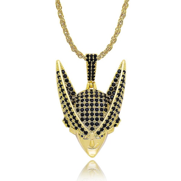 Hip Hop Halsband Trendiga Hip Hop Halsband för män och kvinnor Gold