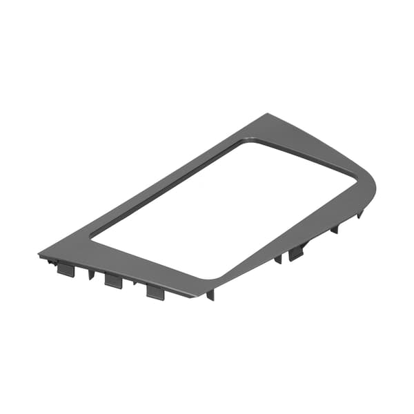 2 DIN DVD-afspiller GPS Panel Trim til Seat Leon 2005 2011 LHD