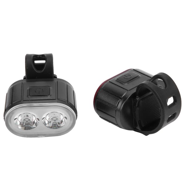 USB Oppladbart Sykkel LED Front- og Baklys Sett Sykkel Sikkerhet Baklys Frontlys