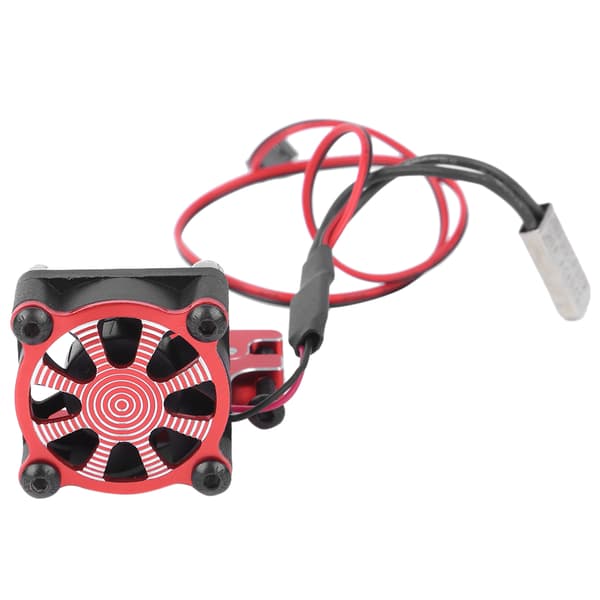 RC Model Bil Motor Køleventilator Køleplade med Termisk Sensor til 540 550 3650 3660