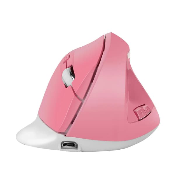 2,4 GHz vertikal ergonomisk trådløs optisk mus 2000 DPI for PC bærbar datamaskin