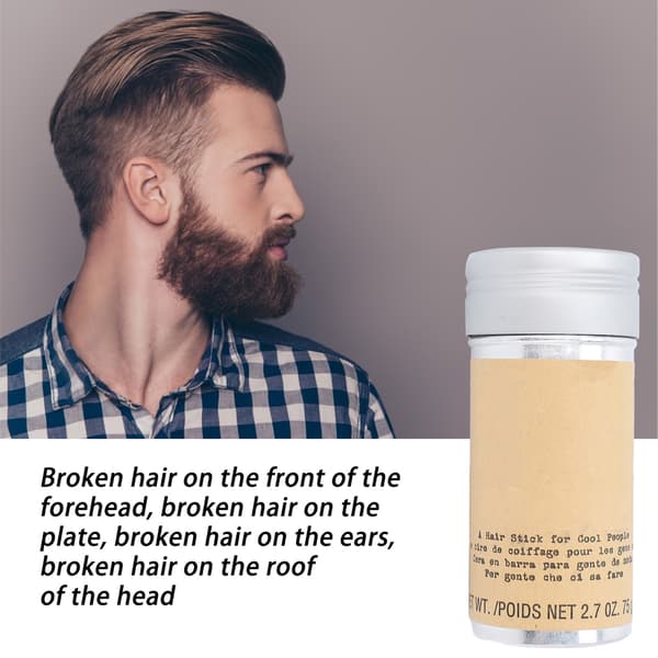 Icke-fet Hårstyling Wax Stick 75g