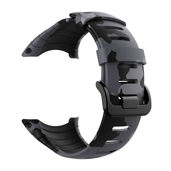 Sportsklokkestropp kamuflasjemønster for Suunto Core-serien Black camouflage