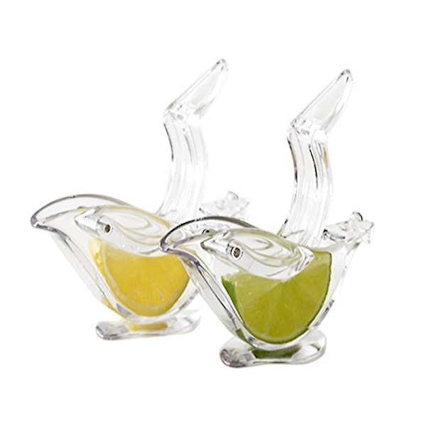 Manuell juicepress Akryl Citronklämma Handpress Juicer Granatäpple Apelsin Citron Socker Juice Kök Fruktverktyg Tillbehör