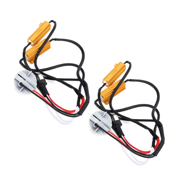 2 STK 1157 LED Dekoder 50W Lastmotstand Flash Feilfri Avlyser Bil Frontlykt Tåkelys DRL