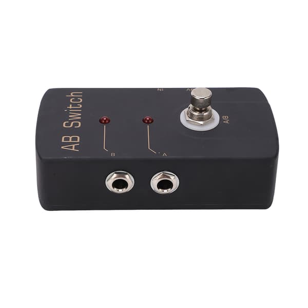 AB Switch Effekt Linjevalg Pedal Monoblock Gitar Effektor True Bypass 2mA
