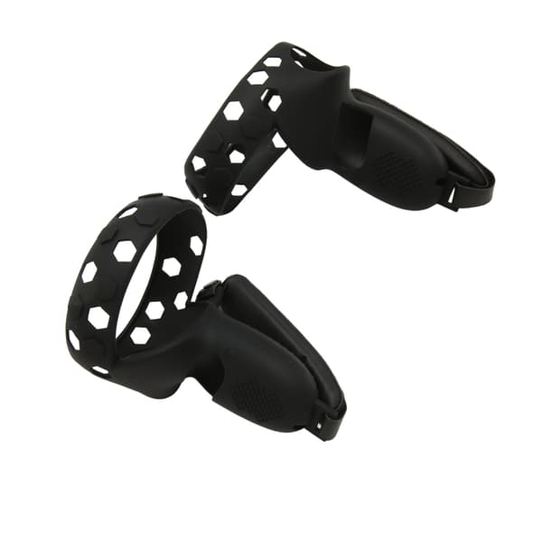 Quest 2 Silikon Kontrollskydd Anti-Slip Fallskyddande Grepp Handledsrem