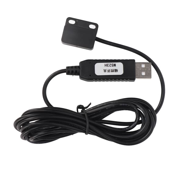 USB Magnetisk Sensorbryter Tilpassbar Svart ABS Kompatibel USB-tastaturkabel for Skriverovervåking