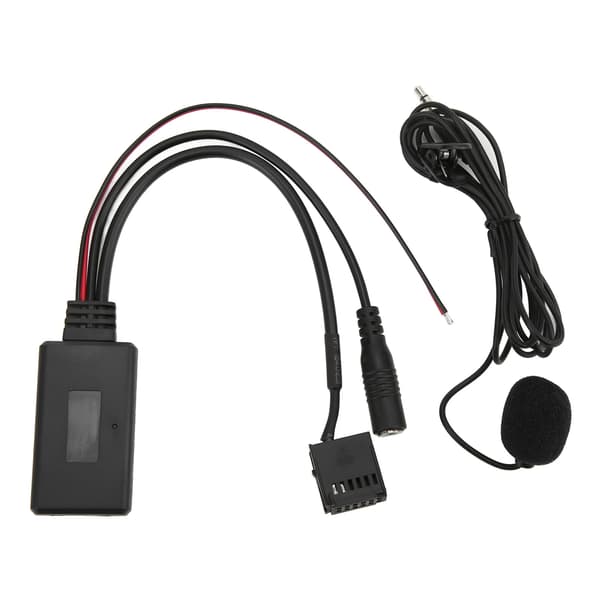 Bluetooth Aux Audio Kabel Adapter Mikrofon Håndfri Erstatning til Ford Mondeo Focus 6000CD