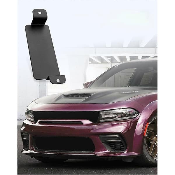 Neutral dækplade i stål med skruer, passer til Charger SRT Hellcat Redeye 2015-2023