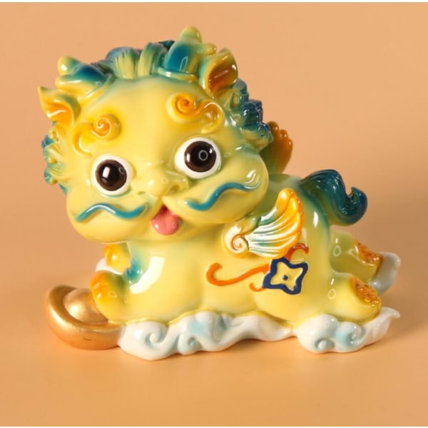High-end Pixiu prydnadsföremål, high-end Pixiu prydnadsföremål, bilinredning kreativa tillbehör prydnadsföremål, tecknade söta bilprydnader, bildekorationer,