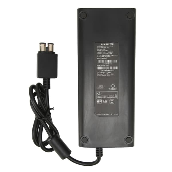 Universal Strømadapter Erstatningslader for Xbox 360 Slim 100‑240V