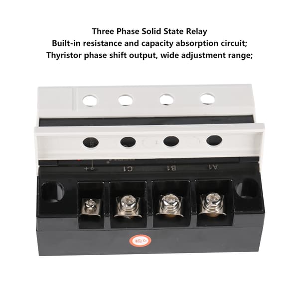 BRM3 120DA Trefaset Solid State Relé 24V til 480VAC Last