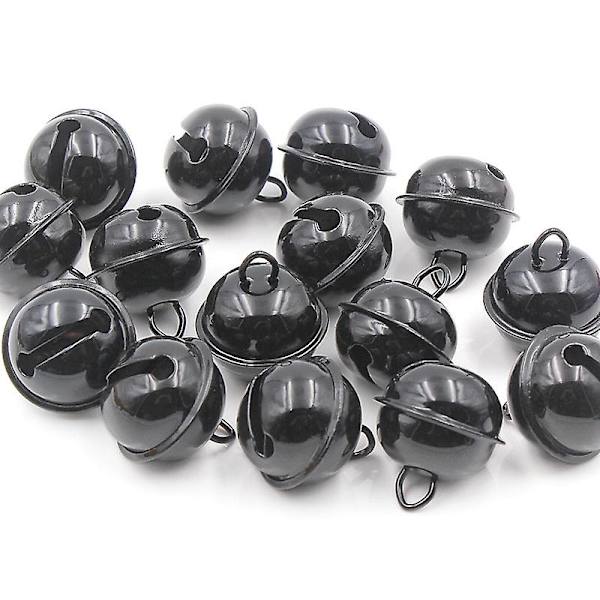10/20/30 kpl Rich and Colorful Bells Jingle Ball Black 22mm 20PCS LOT