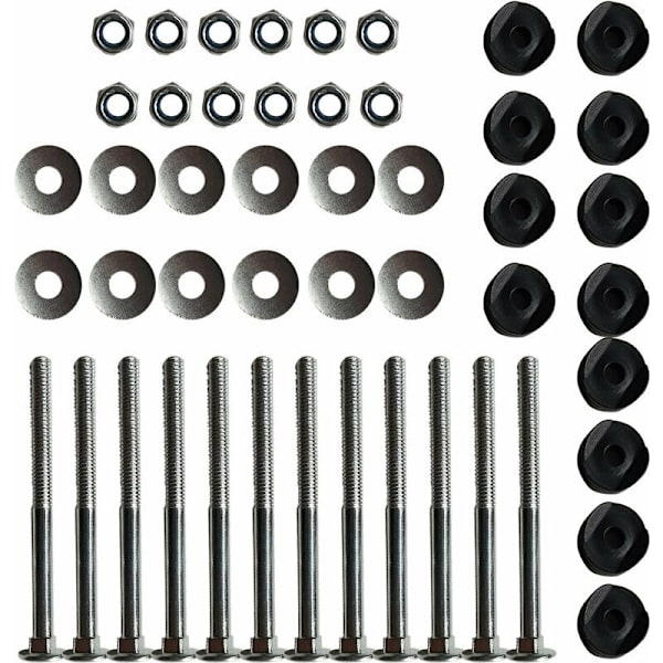 12-pack barn studsmatta skruvar Anti Fall Fixer Fitness Utrustning