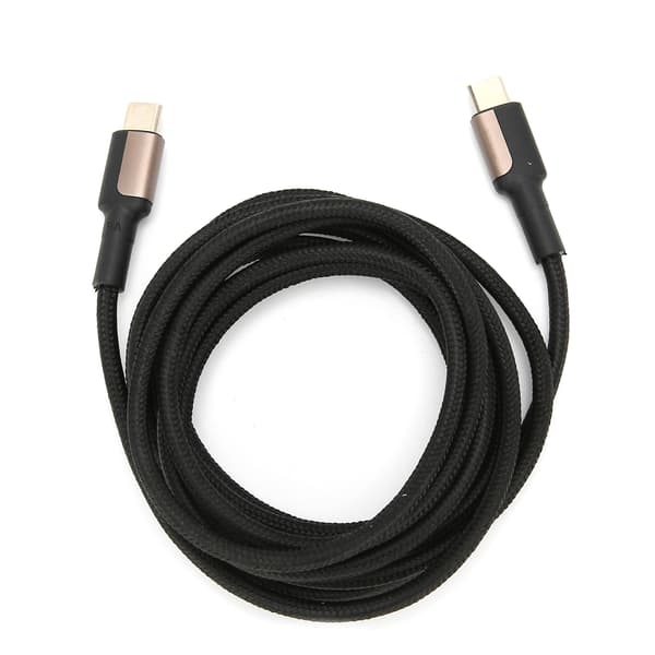 KUULAA 100W 5A Supersnabb Laddning Nylonflätad USB C-kabel 3m