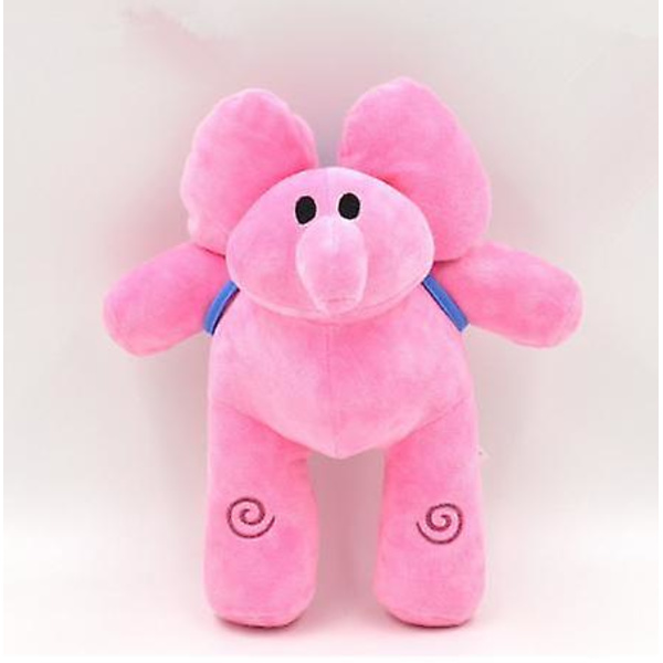 Pocoyo gosedjur för barn mjuk docka 16-30 cm Fågelleksak Anka Elefant Plysch mjuka leksaker Barn PINK