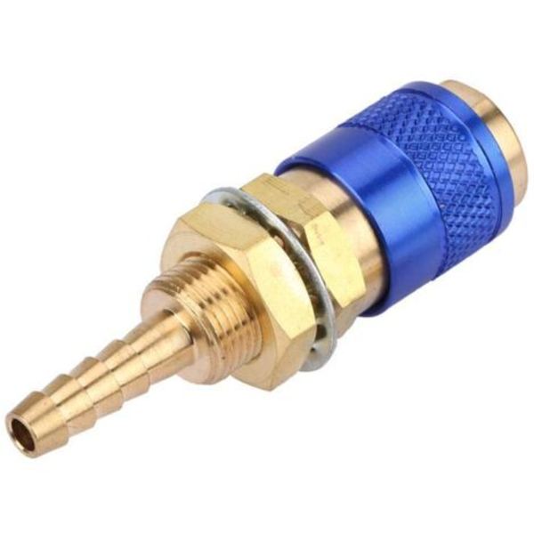 M6 gas- og vandhurtigkobling Vand- og gaskølet adapter til MIG TIG brænderfitting svejser brænderfitting，Fonepro