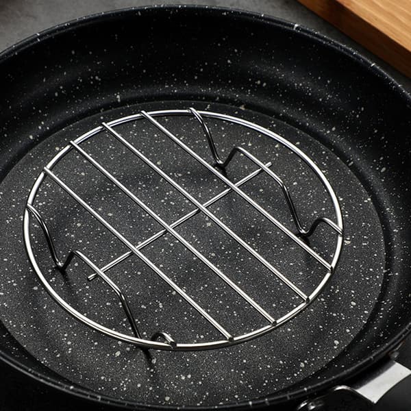 Kraftig dampstativ i rustfrit stål til trykkoger