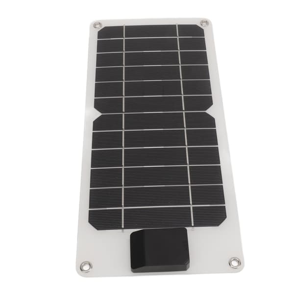 8W 5V USB Monokrystallinsk Solcellepanel Vanntett Støtsikkert for Bil Båt Tilhenger Bobil