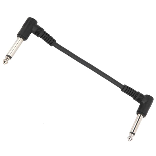 Universal gitarpedal patchkabel 6 tommer bass elektronisk trommeinstrumenttilbehør