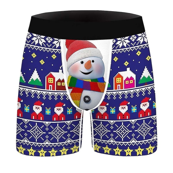 Christmas Boxershorts Trusser Herre Trunks Undertøj E L