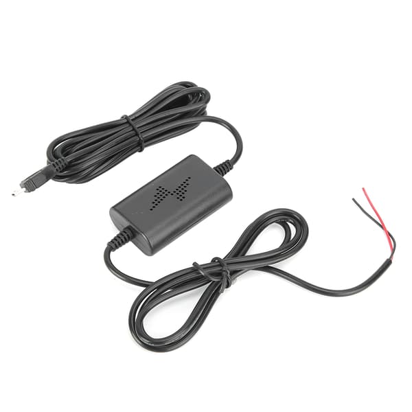 12V 24V til 5V 2.5A Micro USB Bilparkeringsmonitor Step Down Kabel til Dash Cam