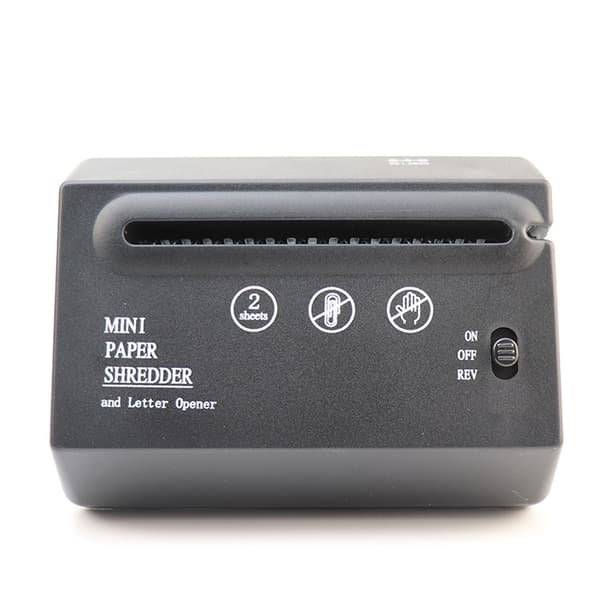 A6 Mini Automatisk USB Elektrisk Papir Makulator med Auto Feed til Kontor Skolebrug
