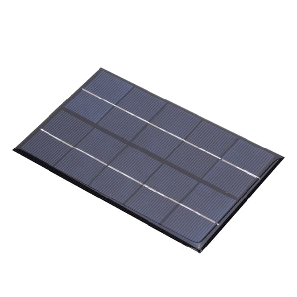 2W 5V Polykrystallinsk Silisium Solcellepanel DIY 88x142MM Sikkerhetslading