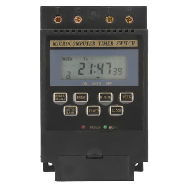 KG316T Digital Timer Controller Mikrodatorkontroller Programmerbar Strömbrytare AC220V 25A
