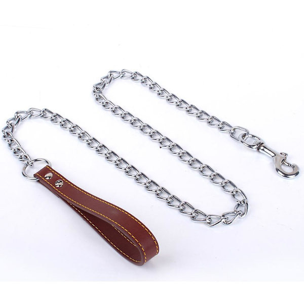 Dog Chain Leash, Chew Proof Dog Leash For Dogs&#39; Turgåing og trening