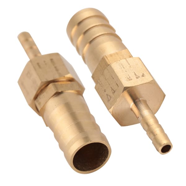 2 kpl 4–12 mm messinkinen letkuliitin supistusliitin