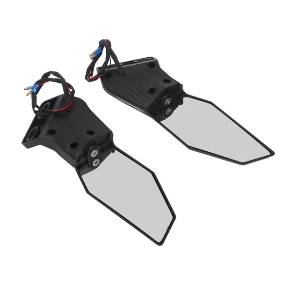 Ninja 400 650 Kolfiberstil LED Blinkers Sidobackspeglar