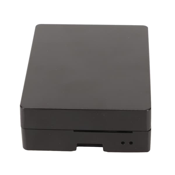 Aluminiumslegering Køleplade Kølekasse Multiple Interfaces til Raspberry Pi 4B Sort