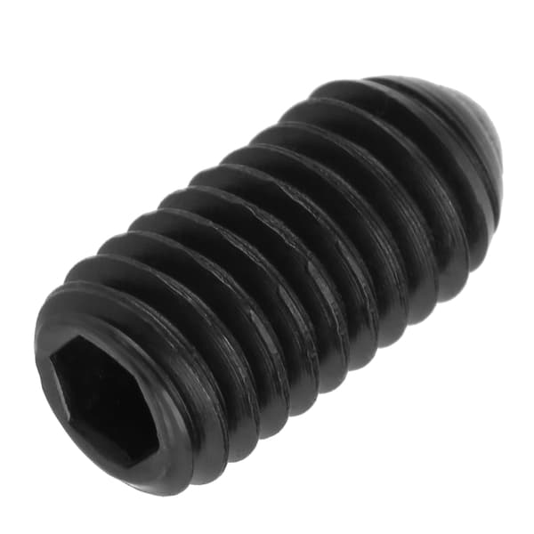 10 stk. M6 Hex Socket Kulstofstål Kuglefjederstempler M6x16 Sæt