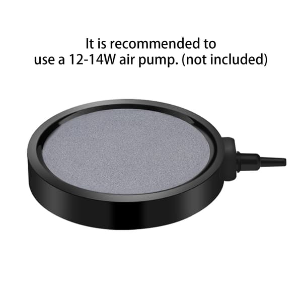 Akvarium Luftdiffuser Bobleskive 10.7CM for Fisketank Koi Dam Hydroponisk Dekor