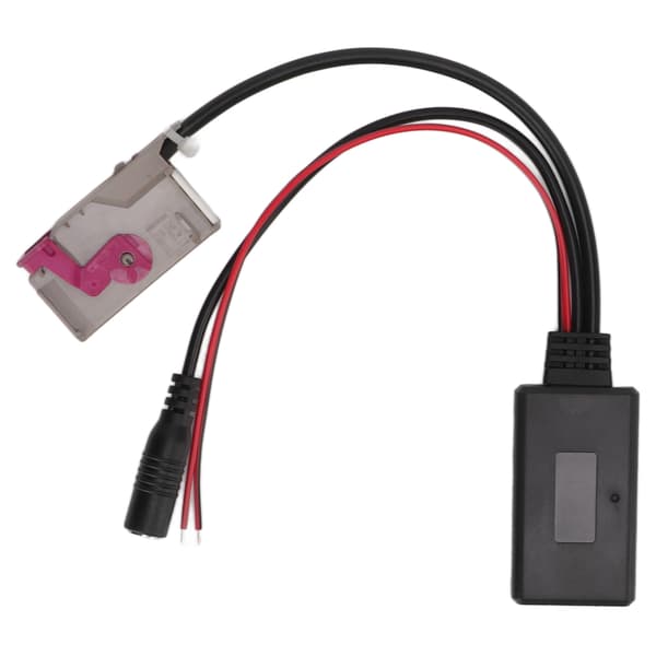Bluetooth 5.0 Trådlös AUX Adapter Hands Free Mikrofon Ersättning för RNSE RNS E Bilstereo