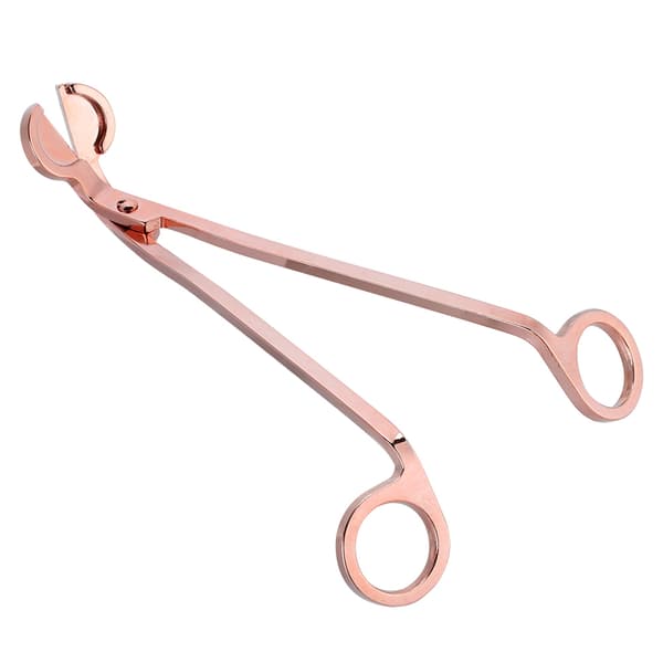 Lyseskæreklemme i rustfrit stål (rosenguld)
