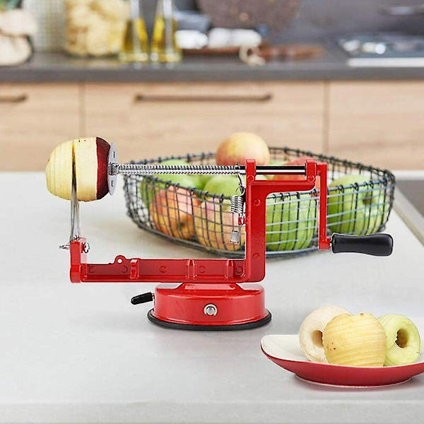 Spiralskärare Potatisskärare i rostfritt stål, pommes frites, potatisskalare, fruktkärnare, rörskärare, potatischipsmaskin, tornadochips