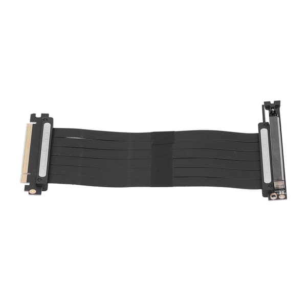 PCIE 16X Riser-kaapeli näytönohjaimen pystykiinnitys LED-valolla