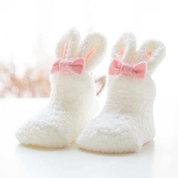 Halkfria babysockor, 6 par halkfria babysockor, halkfria vinter