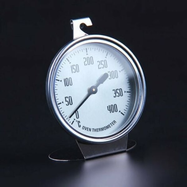 Ovn- og grilltermometer, ovnstermometer, termometer for grilling/røykerovervåking, stor skjerm viser tydelig indikasjon
