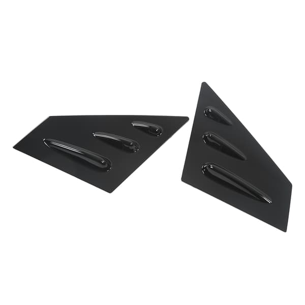 Subaru WRX STI 2015 2021 Side Window Louver Vent Visir Sort 2 stk