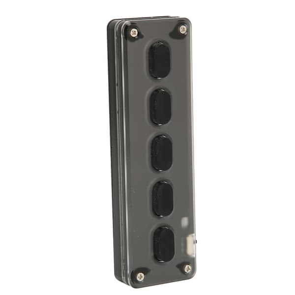 Programmerbar knappsats 5 tangenter trådbunden USB trådlös Bluetooth dubbelläge mini silikon tyst DIY programmerbart speltangentbord svart