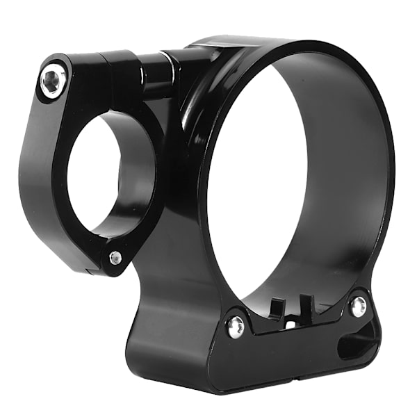 Sort Aluminium Side Mount Motorcykel Speedometer Flytningsbeslag Modificeret Tilbehør