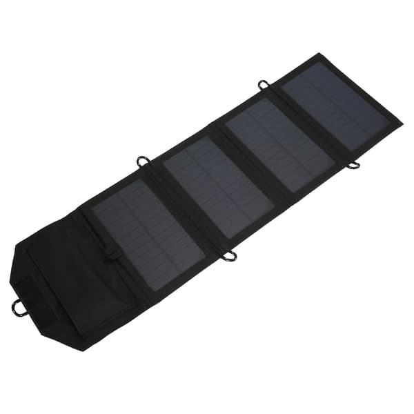 7.2W Foldbar Bærbar Solcelleopladerpanel med USB-interface til telefonopladning