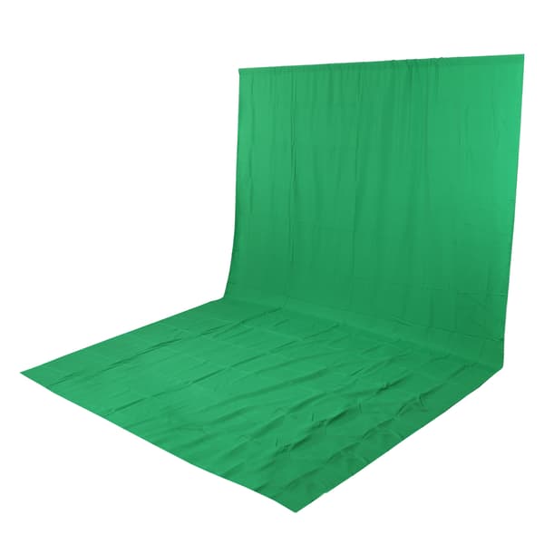 3x6m Vihreä tausta Chromakey valokuvaus taustakangas studio videokuvausta varten